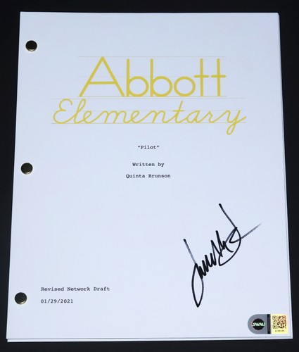 Janelle james signed abbott - janelle,