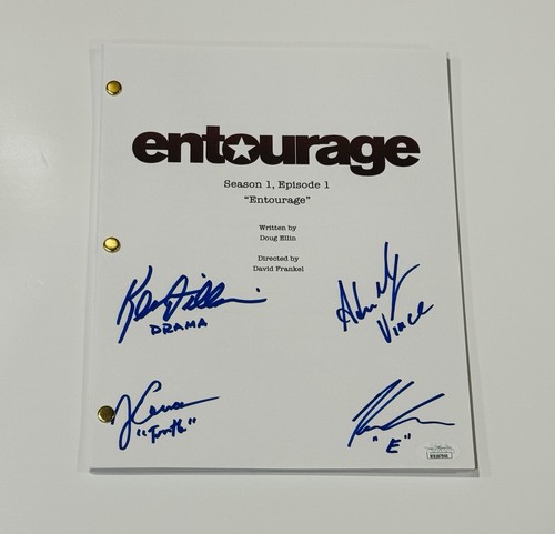 Entourage cast signed pilot - cast,