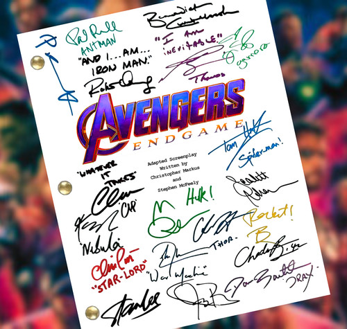 Avengers endgame script - avengers,