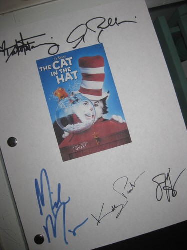 The cat hat signed - cat,
