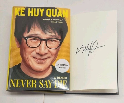 Autographed huy quan signed - huy,