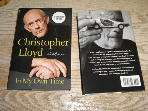 Autographed christopher lloyd - autographed,