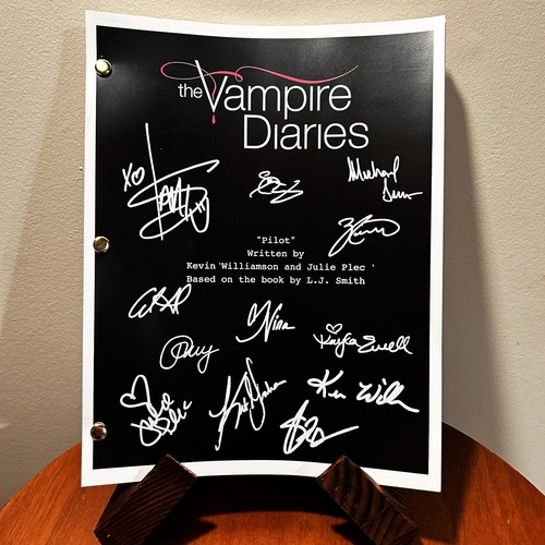 The vampire diaries signed - the,