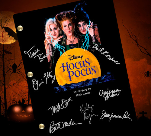 Hocus pocus movie signed - hocus,
