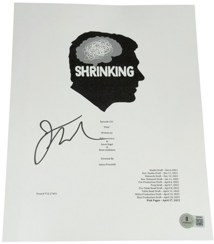Jason segel signed autograph - segel,