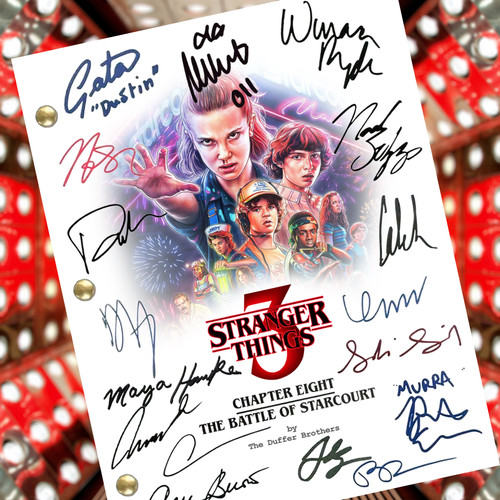 Stranger things script the - script,
