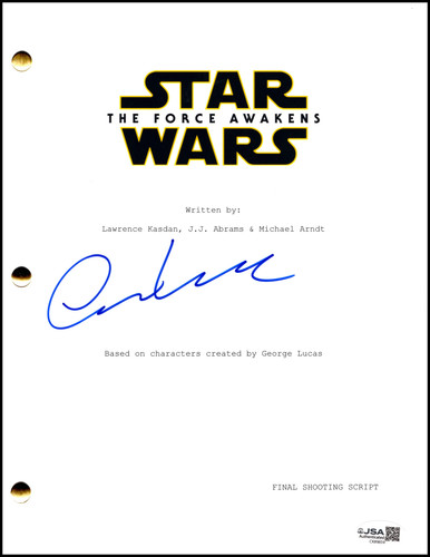 Oscar isaac signed autograph - oscar,