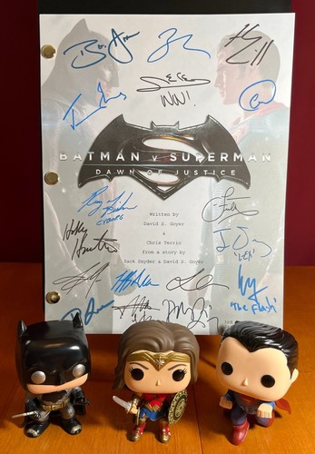 Batman superman script - v,