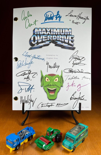 Maximum overdrive script - maximum,
