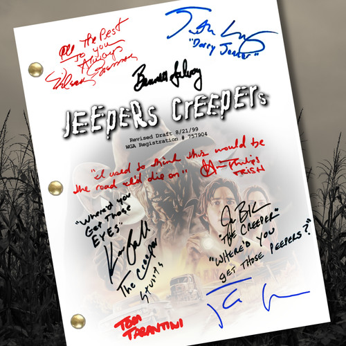 Jeepers creepers signed - jeepers,