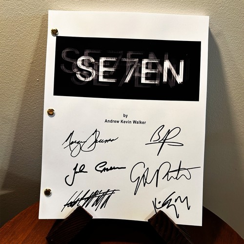 Seven se7en autographed - seven,
