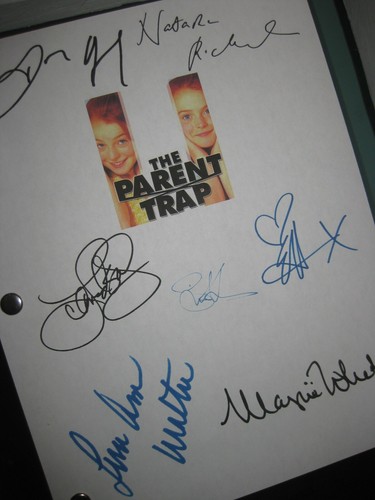 The parent trap signed film - trap signed,