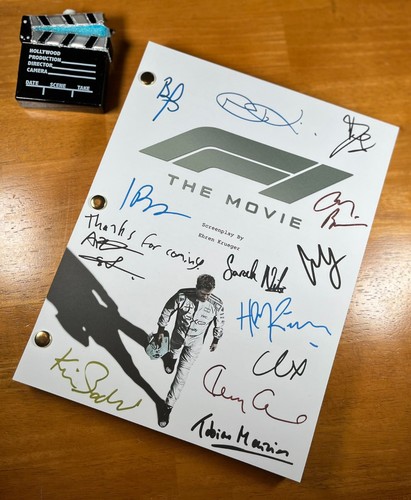 The movie script signed - movie,
