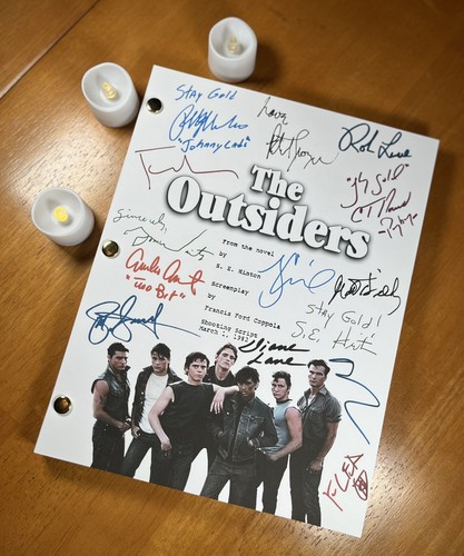 The outsiders movie script - outsiders,