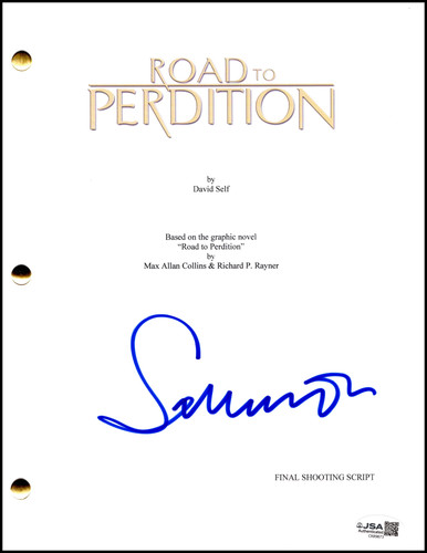 Sam mendes signed autograph - mendes,