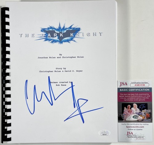 Christian bale signed - christian,