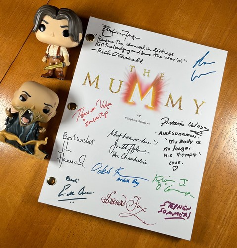 The mummy script cast - script,